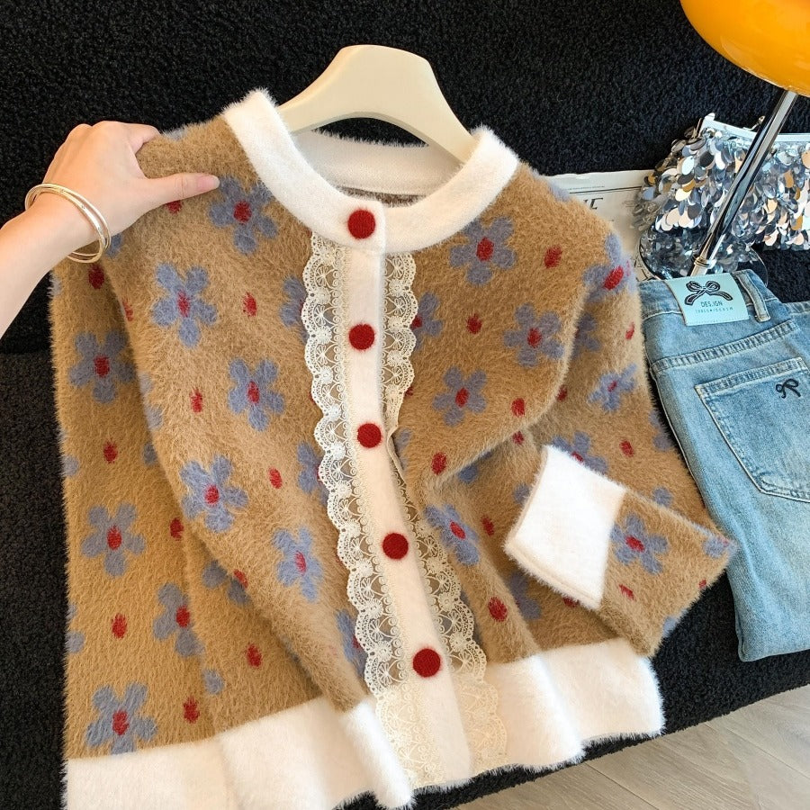 Damen Modischer Cardigan Shop Nory