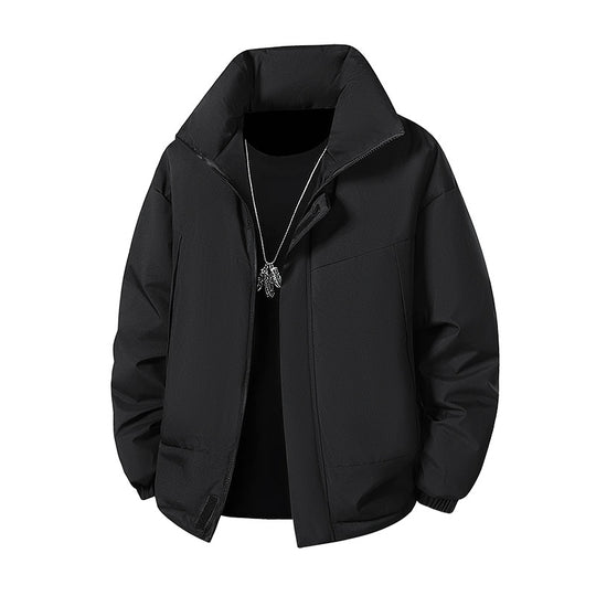 Herren Modische Übergangsjacke mit hohen Kragen Shop Nory