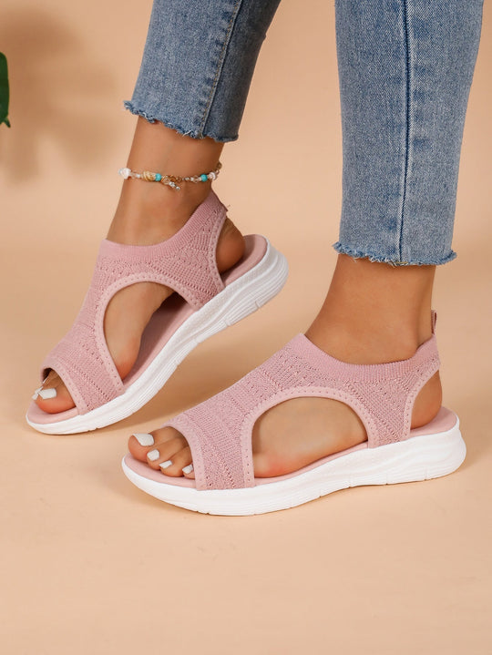 Damen Atmungsaktive Sandalen mit elastischem Tragekomfort