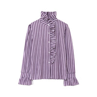 Violett Gestreift