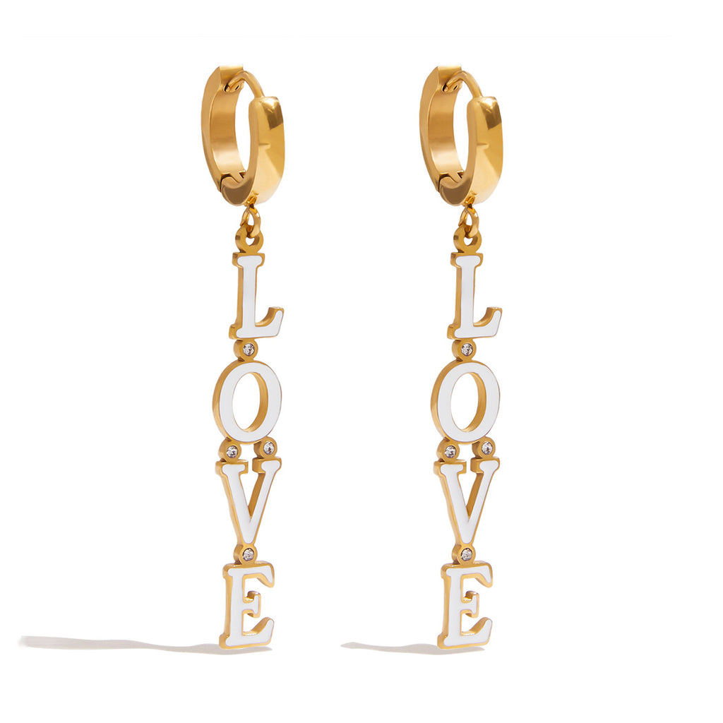 Damen Ohrhänger mit modernem Sicherheitsnadeldesign und goldenen Akzenten Shop Nory