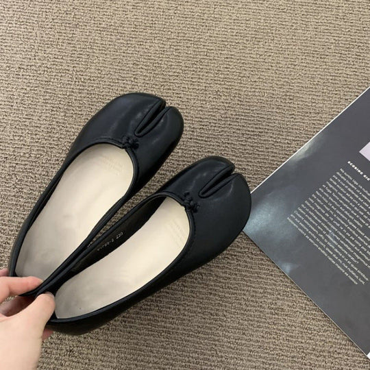 Damen Ballerinas mit eleganter Schlitz-Details und bequemer Innensohle