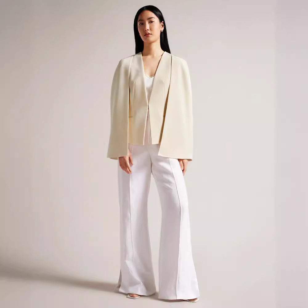 Damen kimonoinspirierter Cape‑Blazer im fließenden Tailoring‑Look Shop Nory
