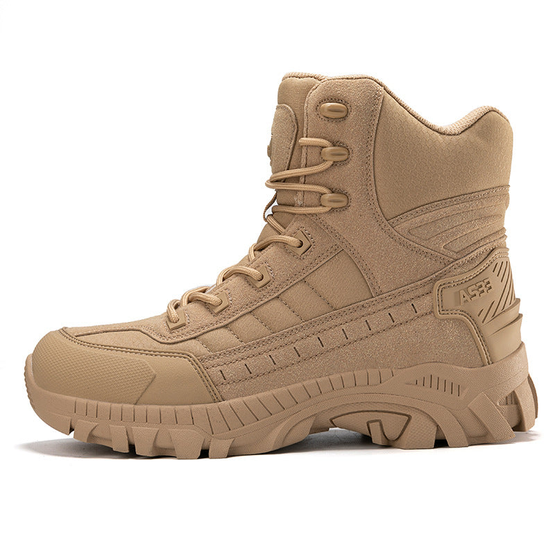 Herren All-Terrain Trekkingstiefel mit hohem Knöchelschutz und rutschfester Sohle Shopnory