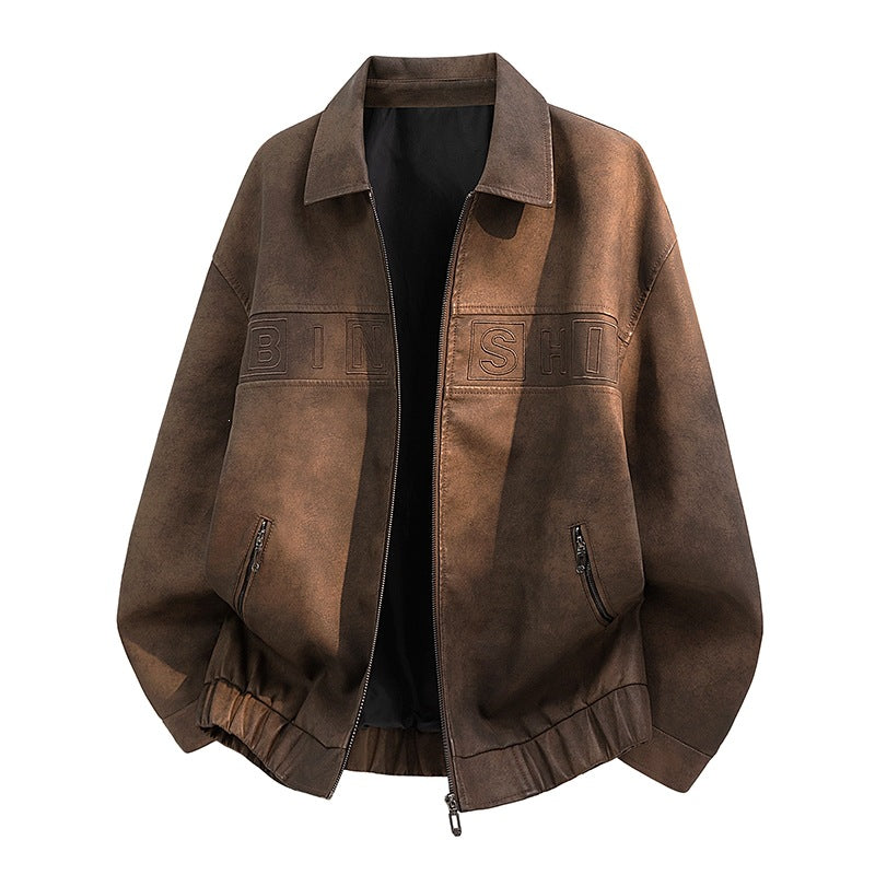 Herren Freizeit Lederjacke Shop Nory
