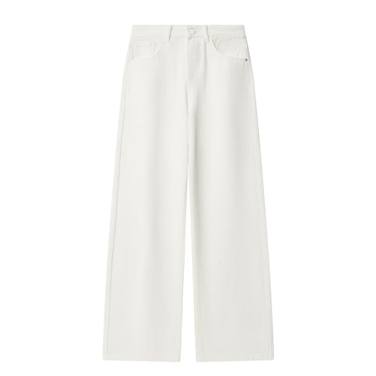 Damen Hochtaillierte Jeans mit weitem Bein und geradem Schnitt Shop Nory