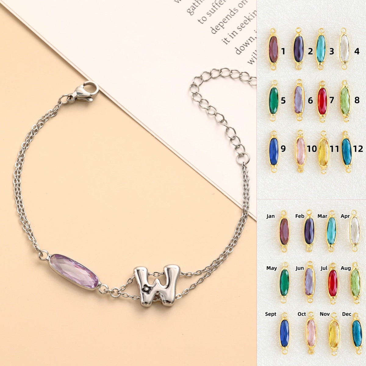Damen Armbanduhr mit facettiertem Kristall und eleganter Schließe Shop Nory