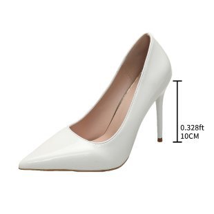Damen elegante Stiletto-Pumps mit schmaler Zehenpartie