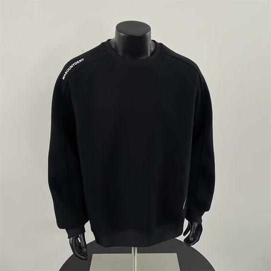 Herren Modischer Sweatshirt mit Schulter-Patch-Design Shop Nory
