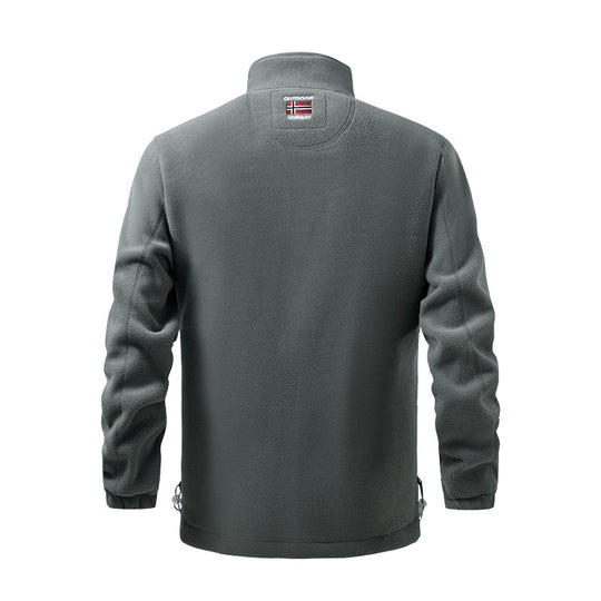 Damen Fleecejacke mit Stehkragen, windabweisender Struktur & verstellbarem Kordelzugsaum Shop Nory