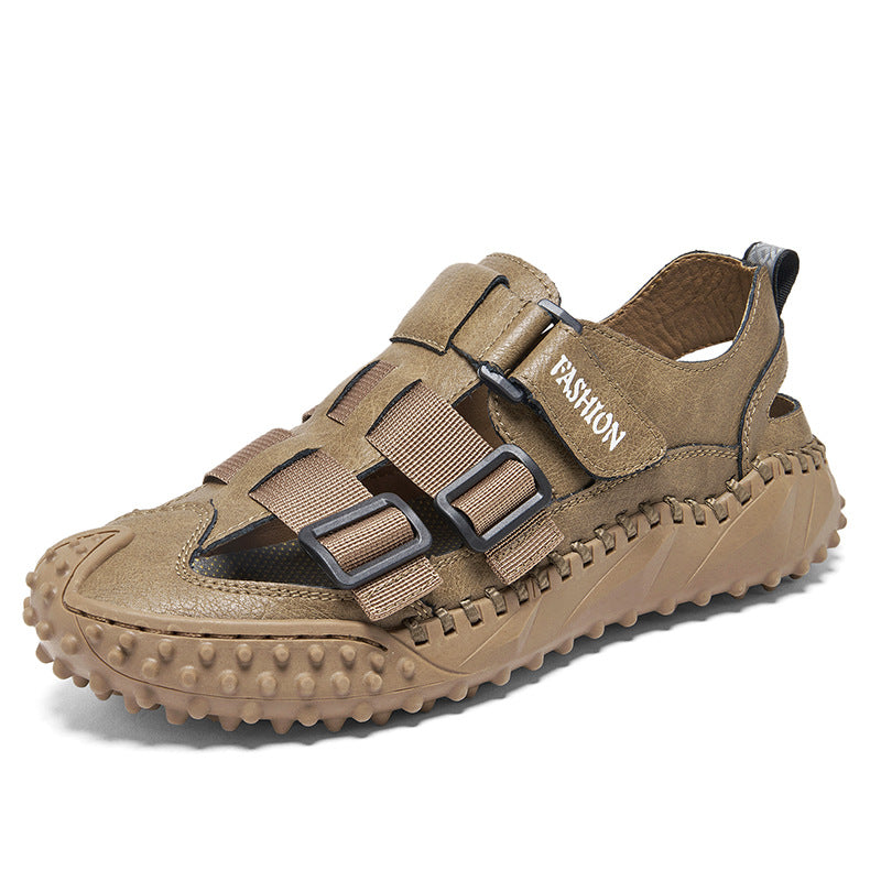 Herren Sportliche Freizeitsandalen mit verstellbaren Riemen und rutschfester Sohle Shopnory