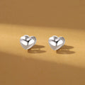 Damen Ohrstecker im Herzdesign aus hochwertigem Edelstahl Shop Nory