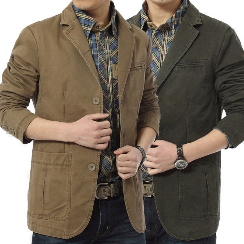 Herren Modische Leinenblazerjacke Shop Nory