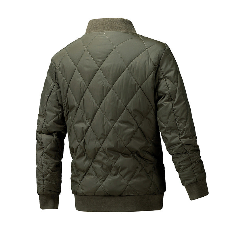 Herren Modische Steppjacke mit hohem Kragen Shop Nory