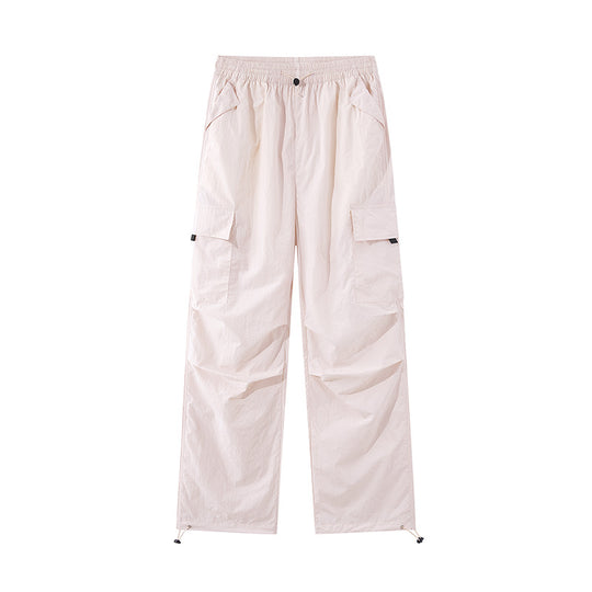 Unisex Leichte technische Cargo-Hose mit Kordelzug und verstellbarem Saum Shop Nory