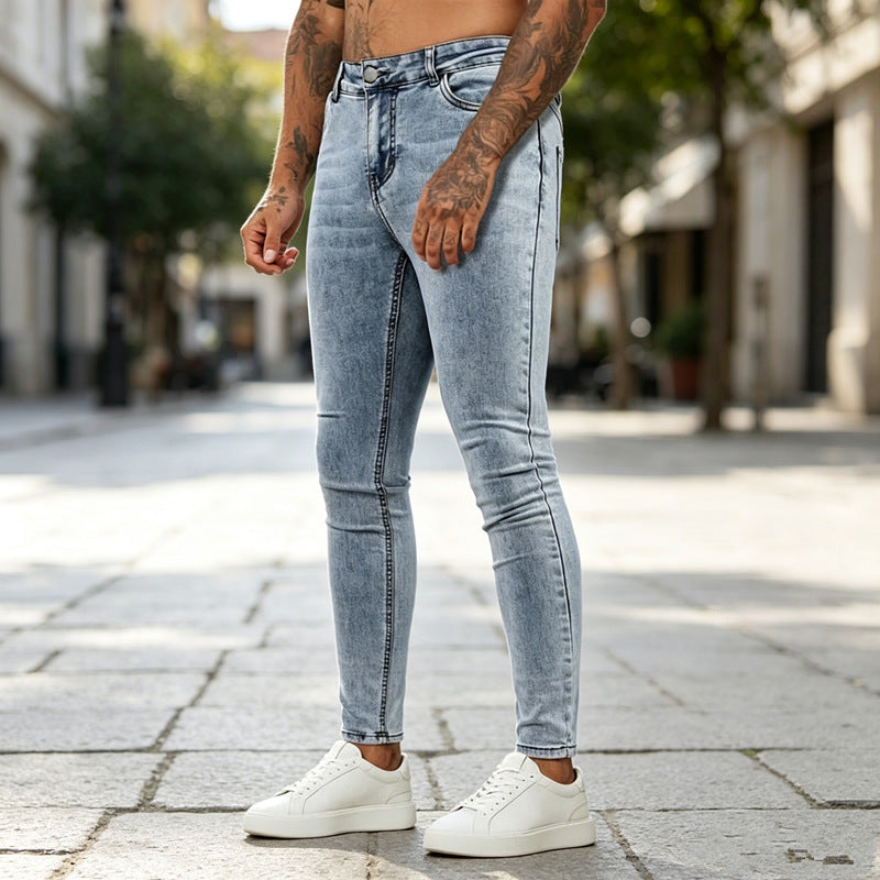 Herren Slim-Fit Denimhose Shop Nory