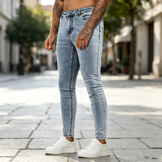 Herren Slim-Fit Denimhose Shop Nory