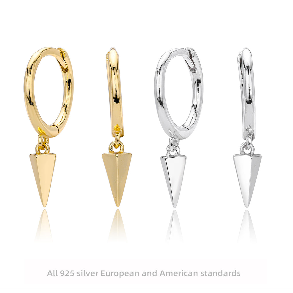 Damen Ohrringe mit modernem Anhänger-Design und feinem 925 Sterling Silber Shop Nory