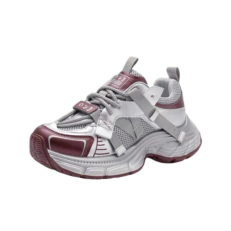 Damen Futuristische Wedge-Chunky-Sneaker mit Mesh‑Einsätzen und verstärkter Profilsohle Shop Nory