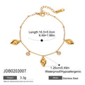 Damen Armband mit stylischen Tropfenanhängern und hypoallergener Edelstahlverarbeitung Shop Nory