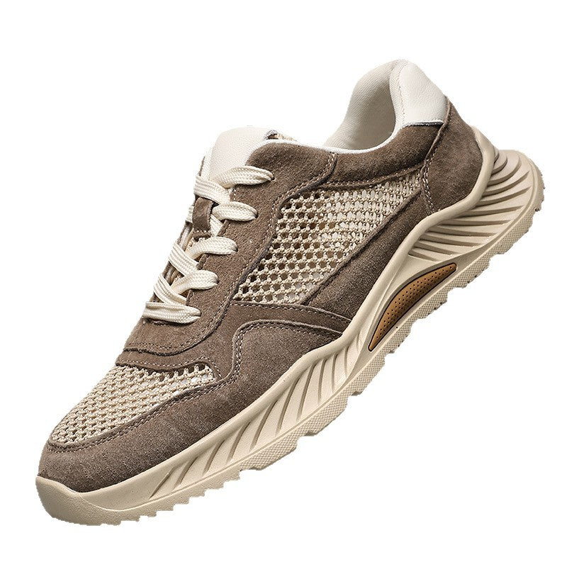 Herren Atmungsaktive Sport-Sneaker mit flexibler Gummisohle und robustem Obermaterial