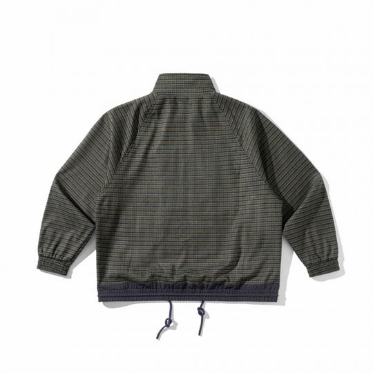 Unisex Leicht wattierte Oversize-Trainingsjacke mit Reißverschluss, Brusttasche und Kordelzugsaum Shop Nory