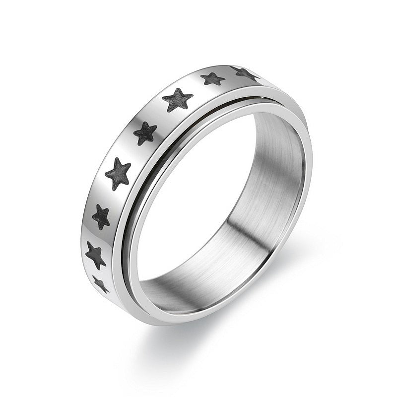 Herren Ring mit kunstvollem, geschwungenem Design Shop Nory