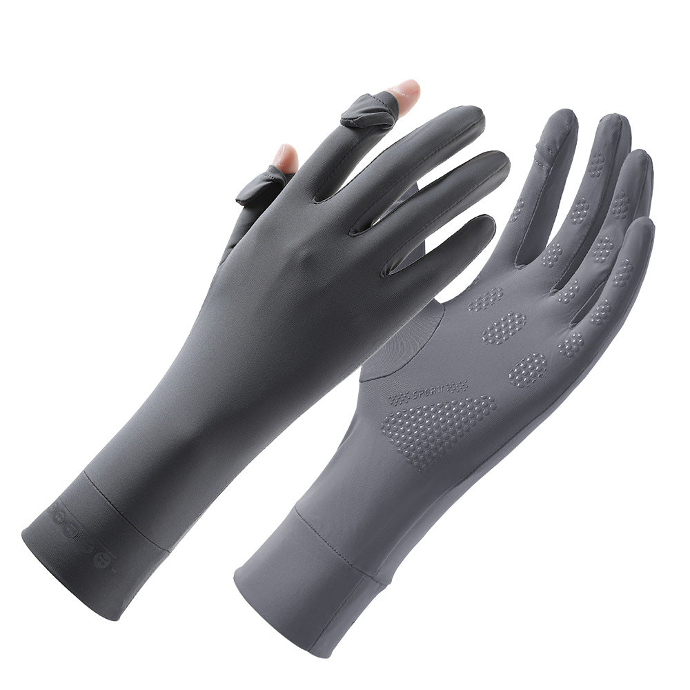 Sonnenschirm Eis Seide Handschuhe