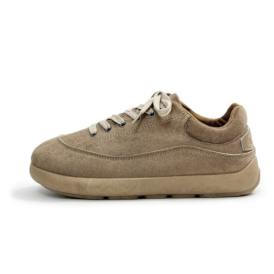 Herren Wildleder Low-Top Freizeit-Sneaker mit gepolstertem Kragen Shop Nory