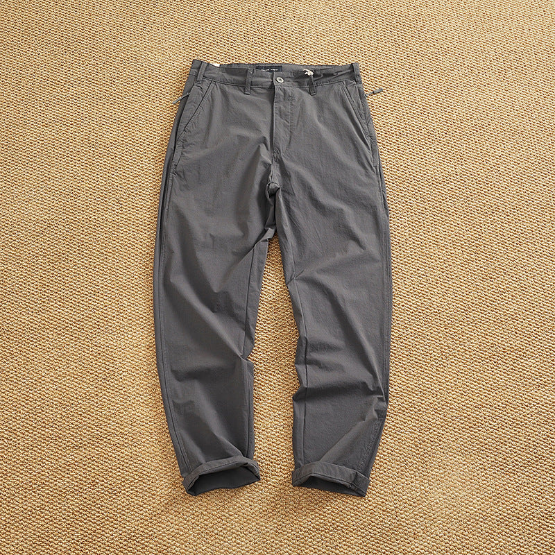Herren Chino-Hose mit elastischem Bund und praktischen Eingrifftaschen