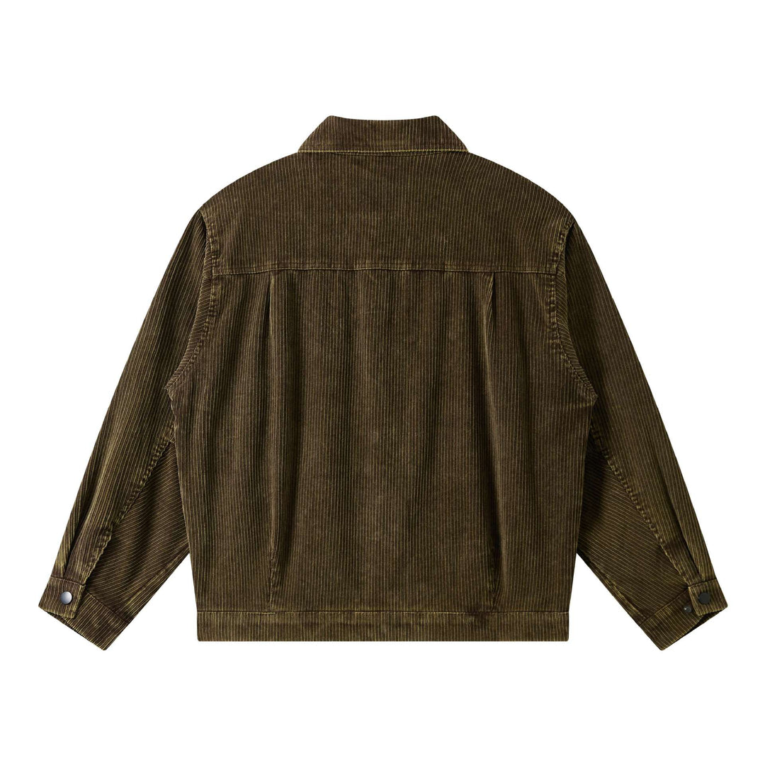 Herren Kord-Workwear-Blouson mit Pattentaschen und kastigem Schnitt Shop Nory