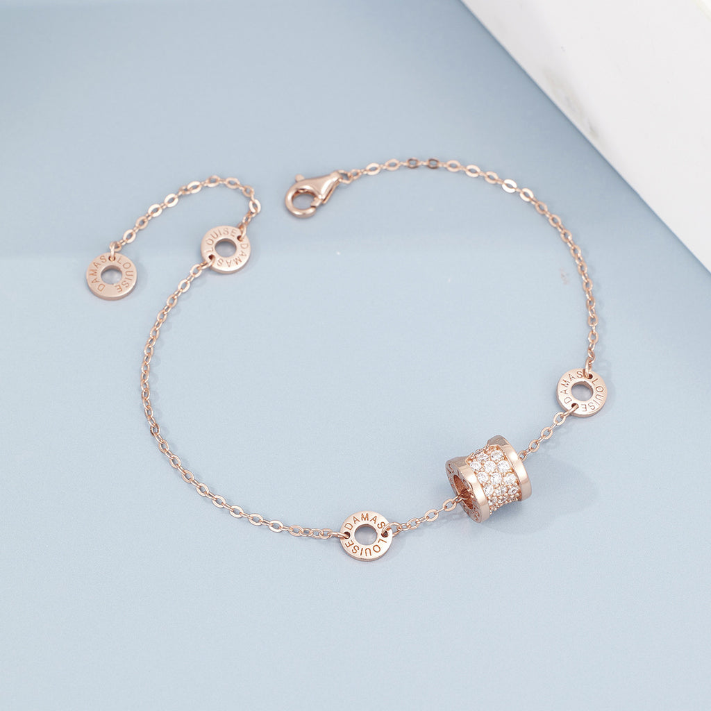 Damen elegantes Armband mit funkelndem Kristall-Details Shop Nory