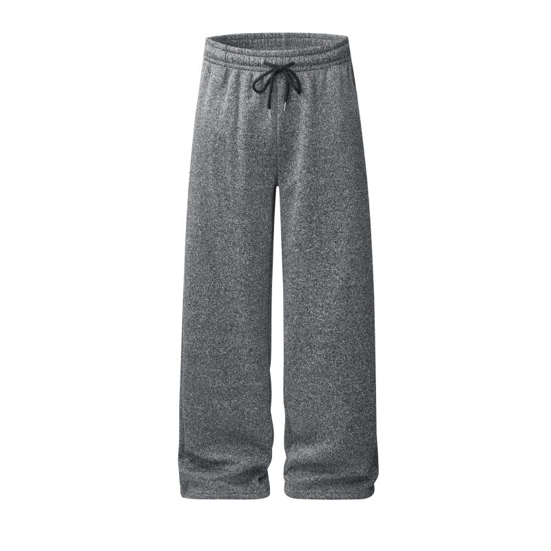 Damen weite Lounge‑Hose mit elastischem Bund, Kordelzug & flauschigem Fleece‑Innenfutter Shop Nory