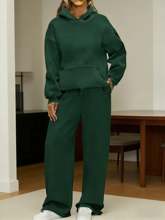 Damen nan kuscheliges Oversize Hoodie und weite Jogginghose Set Shop Nory