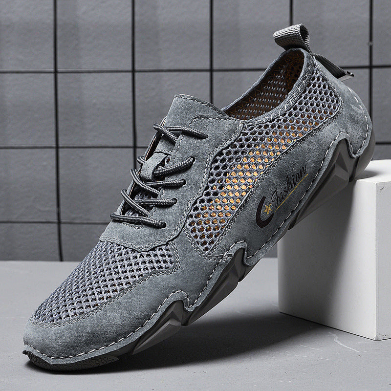 Herren Atmungsaktive Freizeitschuhe mit Komfort-Sohle