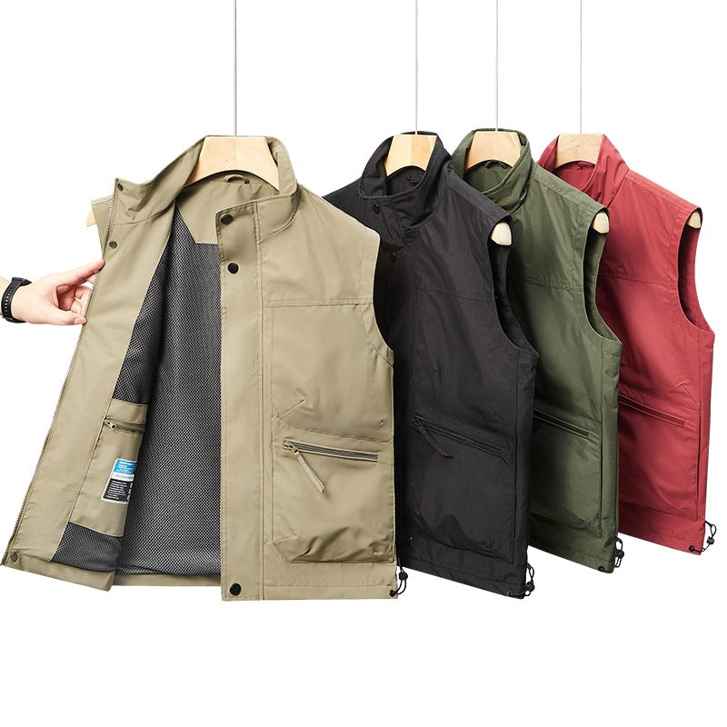Herren Multifunktionale Outdoor-Jacke mit hohem Kragen Shop Nory