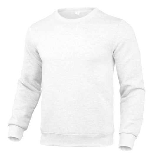 Herren Komfortabler Rundhals-Pullover aus hochwertigem Baumwollmix