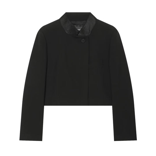 Damen Hochtaillierte Palazzo-Stoffhose mit Bundfalten und leicht verkürztem Saum Shop Nory