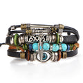 Damenarmband aus hochwertigem Leder mit multifunktionalen Anhängern Shop Nory