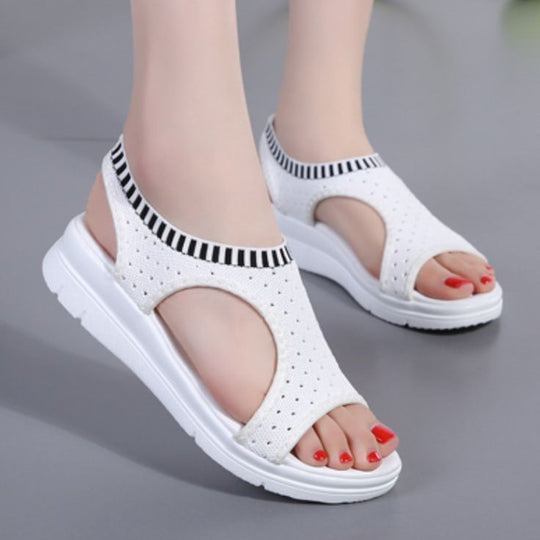 Damen Leichte Orthopädische Keilsandalen mit Gepolsterter EVA-Sohle Shop Nory
