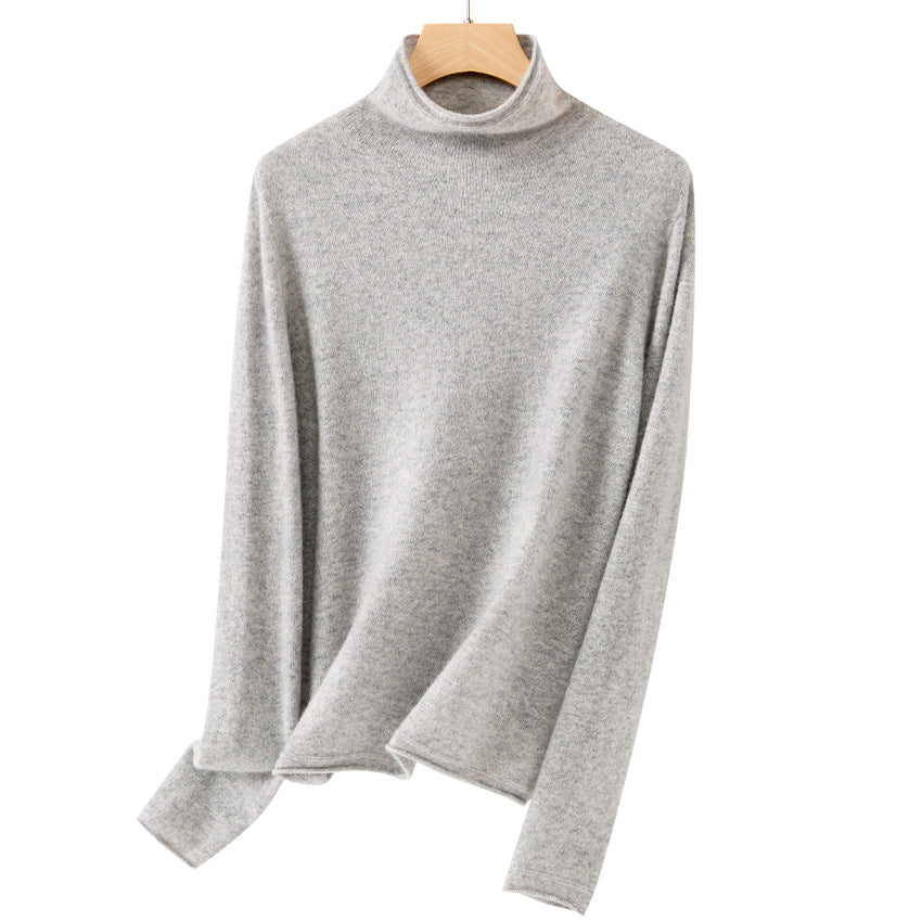 Damen Feiner Rollkragenpullover aus ultraleichtem Feinstrick mit schlanker Silhouette Shop Nory