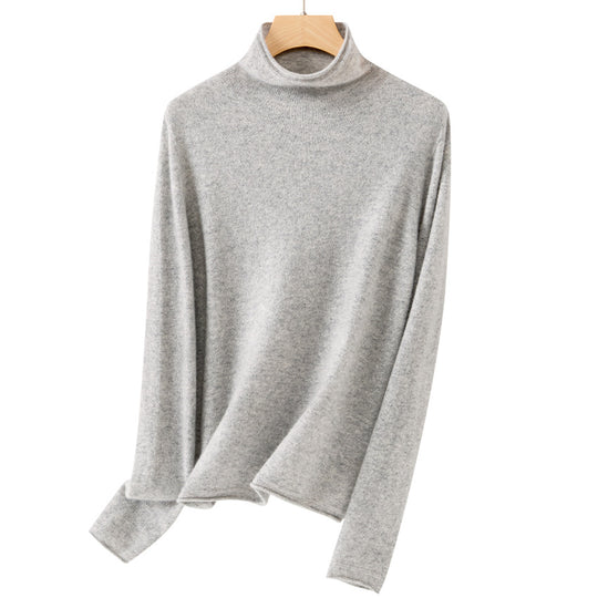 Damen Feiner Rollkragenpullover aus ultraleichtem Feinstrick mit schlanker Silhouette Shop Nory