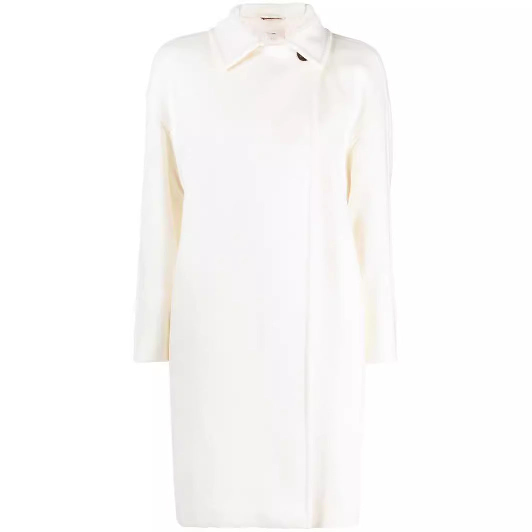 Damen Oversize Wollmix‑Mantel mit überschnittener Schulter und minimalistischer Knopfleiste Shop Nory