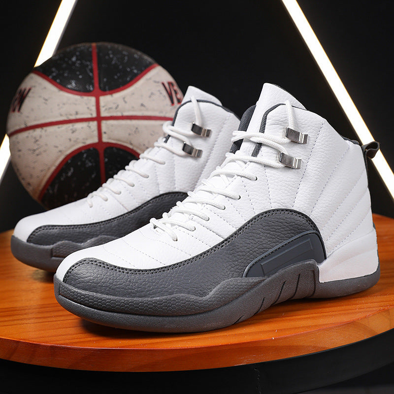 Herren Basketball-High-Top mit gepolstertem Knöchelkragen und robustem Gummiprofil Shopy Nory