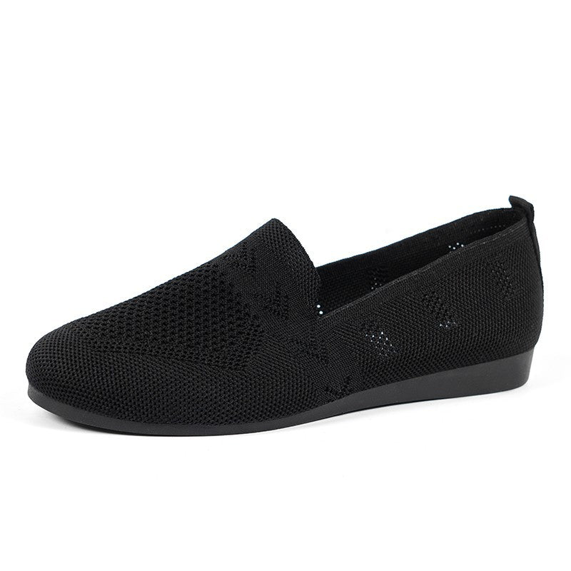 Damen Atmungsaktive und flexible Slip-On Schuhe