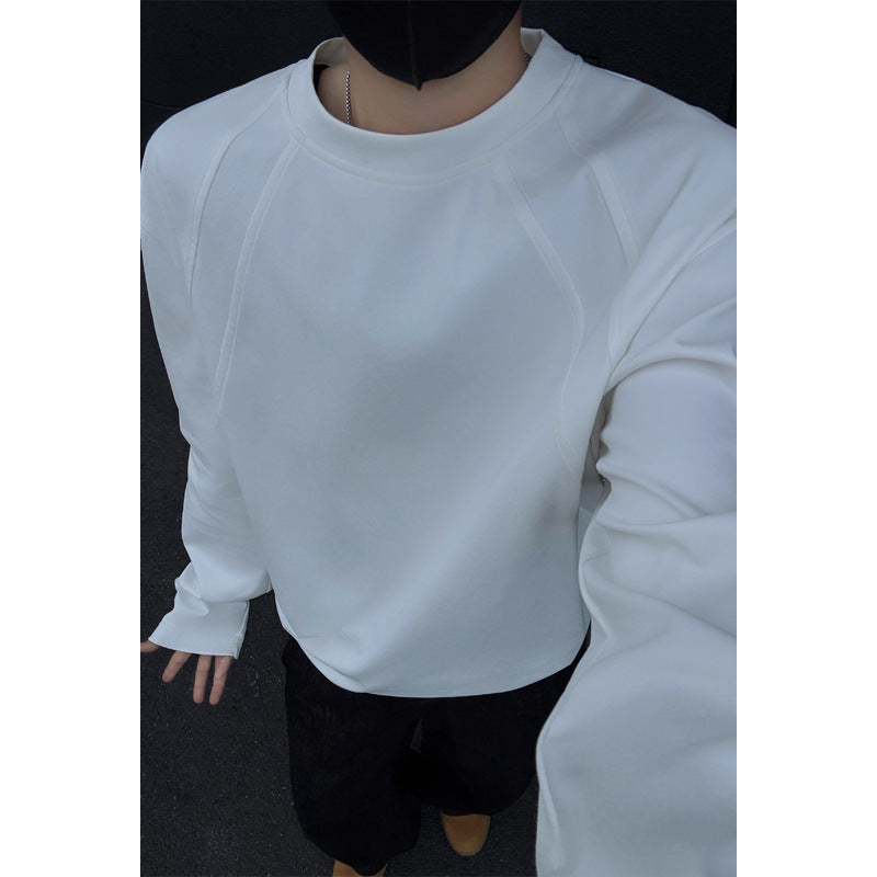 Herren Oversize Rundhals‑Sweatshirt mit Raglanärmeln und cleanem Minimaldesign Shop Nory