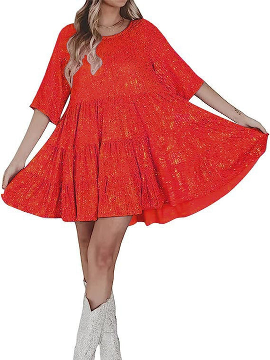 Damen Glitzerndes Partykleid
