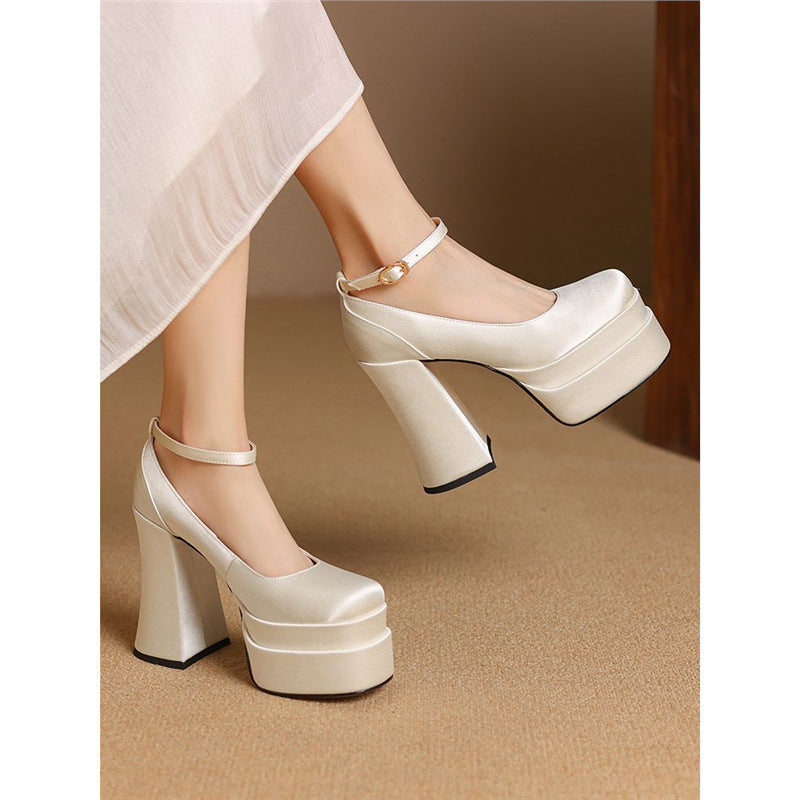Damen Plateau Sandalen Shopnory