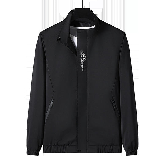 Herren Leichte Sportjacke mit hohem Kragen Shop Nory