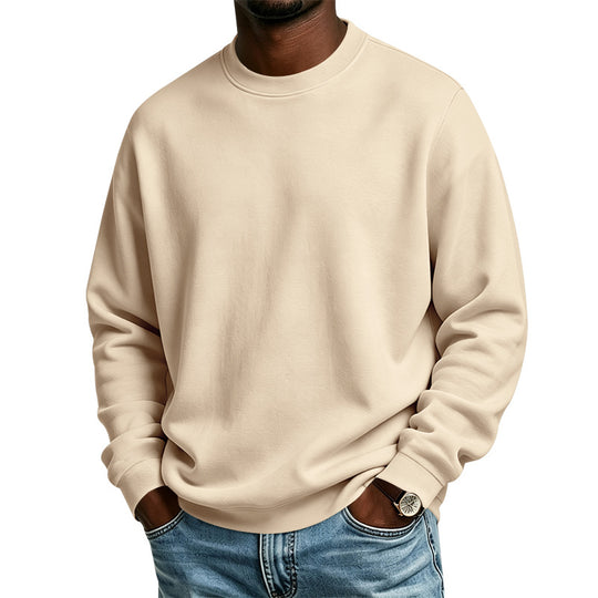 Herren Oversize-Sweatshirt mit Rundhalsausschnitt, weicher French-Terry und Rippbündchen Shop Nory